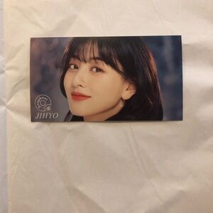 Twice Jihyo Doughnut Photocard